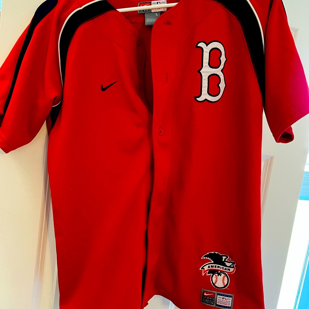 Boston Red Sox Nike button up jersey!